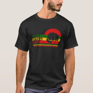 Camiseta Jovem ed & Mês da História Negra Mulher Afro BLM M