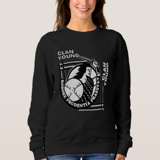 Camiseta Jovem Espadachim do Lema Gaélico do Clã