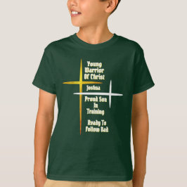 Camiseta Jovem Guerreiro de Cristo - Filho em Treinamento