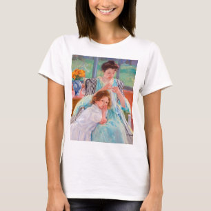 Camiseta Jovem Mãe Costurando, Mary Cassatt
