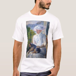 Camiseta Jovem Menina e Seu Cachorro, Mary Cassatt