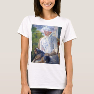 Camiseta Jovem Menina e Seu Cachorro, Mary Cassatt
