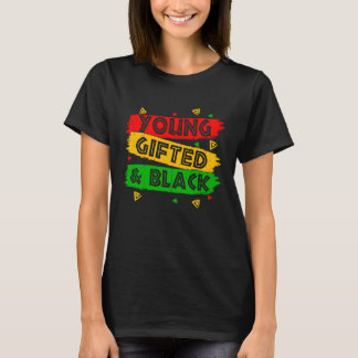 Camiseta Jovem Negro  Magia da Garota Negra e História Negr