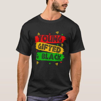 Camiseta Jovem Negro  Magia da Garota Negra e História Negr