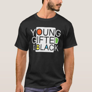 Camiseta Jovem Orgulho Negro E Presente Na América Negra