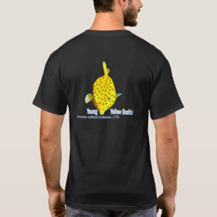 Camiseta Jovem Peixe-Caixa Amarelo