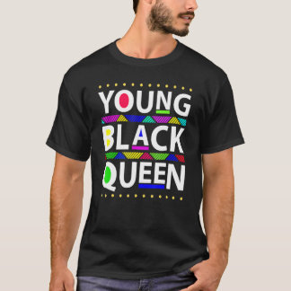 Camiseta Jovem Rainha Negra Mês da História Negra Meninas C