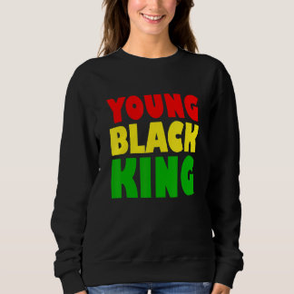 Camiseta Jovem Rei Negro Afro Americano Herança Negra Afr