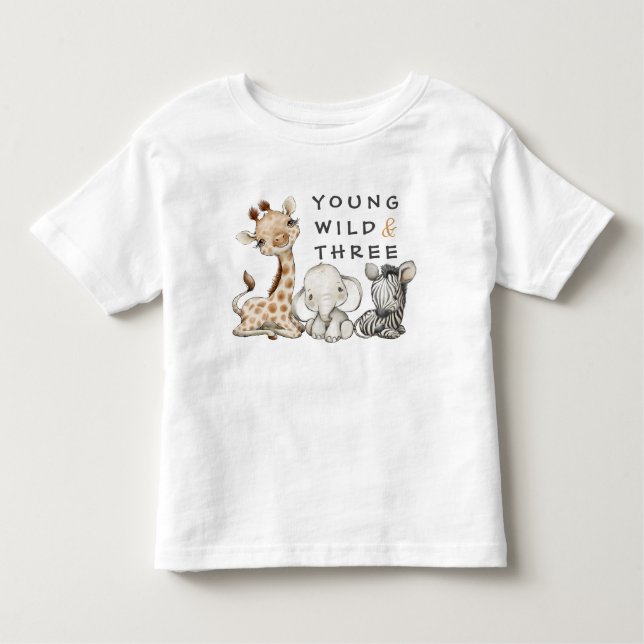 Camiseta Jovem Selvagem e Camiseta-Adorinha-Adormecida (Frente)