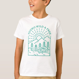 Camiseta Jovem selvagem livre