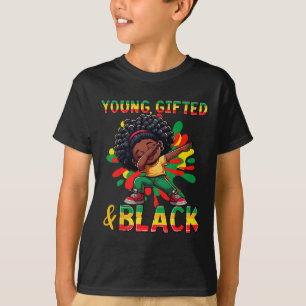 Camiseta Jovem Talentoso Mês da História Afro-Americana Neg