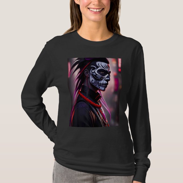 Camiseta Jovem tribal (Frente)