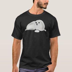 Camiseta Jovens adolescentes Cute Artic Harp Seal para Anim