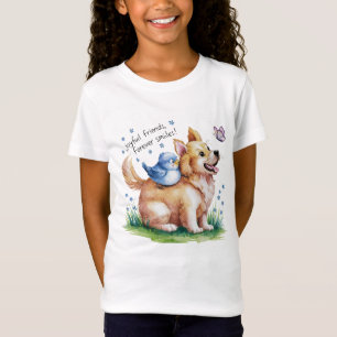 Camiseta Jovens Amigos, Forever Sorri Cachorro Nacional