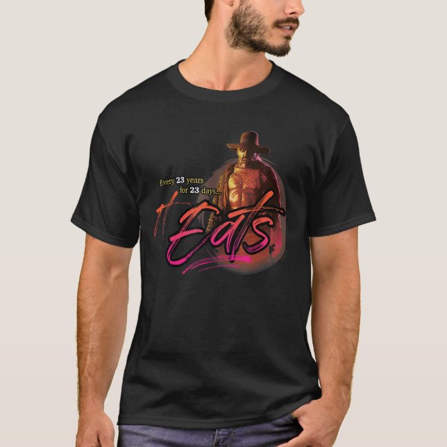 Camiseta Jovens Caçadores A Cada 23 Anos (Frente)