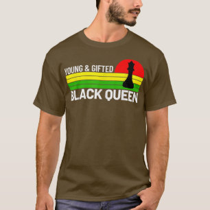 Camiseta Jovens Crianças Presas e Rainha Negra para Criança