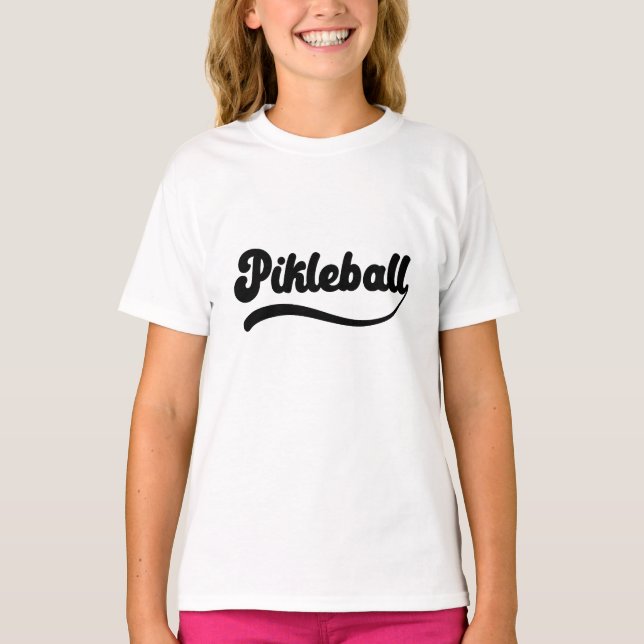 Camiseta Jovens desportistas de picleball legal (Frente)