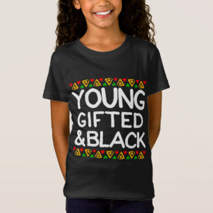 Camiseta Jovens Detidos e História Negra Mês Afro-Americano