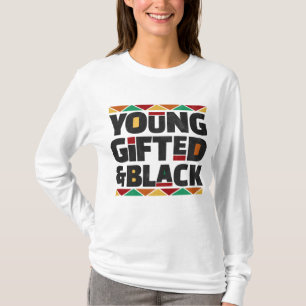 Camiseta Jovens Detidos e História Negra Mês Afro-Americano