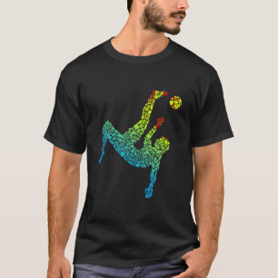Camiseta Jovens do Futebol do Jogador de Futebol Meninos Fu