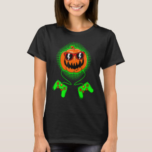 Camiseta Jovens do Jogo Halloween Jackolanterna assustadore
