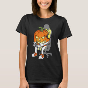 Camiseta Jovens do Jogo Halloween Jackolanterna assustadore