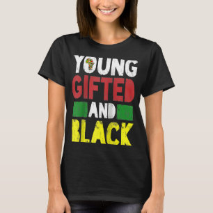 Camiseta Jovens do Orgulho Negro da África e Negra