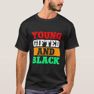 Camiseta Jovens Ed Black History Month afro-americano Prid