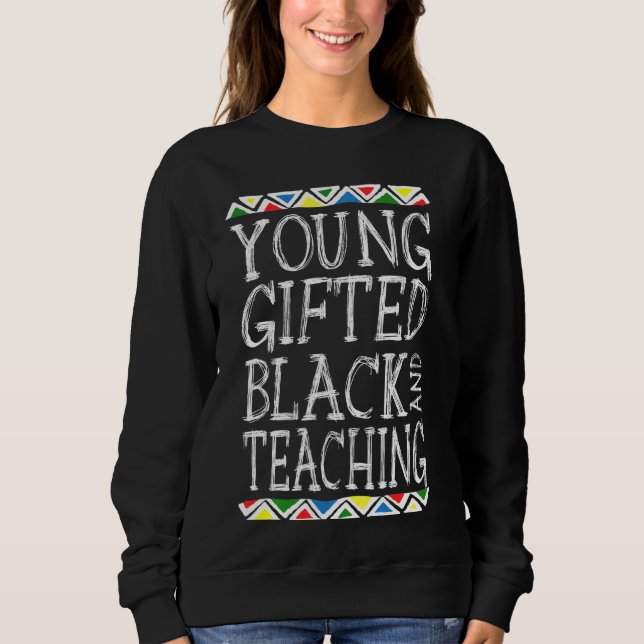 Camiseta Jovens Ed E Professores Negros Legal História Negr (Frente)