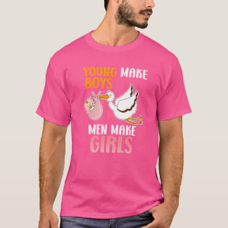 Camiseta Jovens Fazem Meninos Fazerem Meninas Filhas Nativi