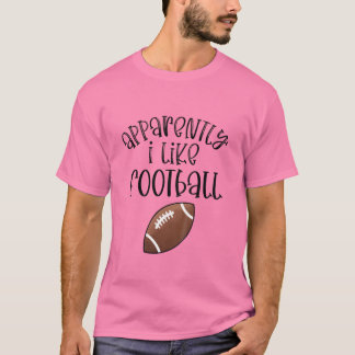 Camiseta Jovens Futebol É Para Meninas Aparentemente Gosto