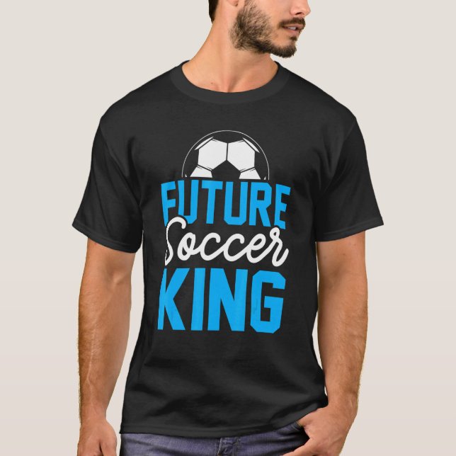 Camiseta Jovens Homens Crianças Futebol Futebol Futebol (Frente)