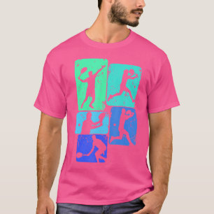 Camiseta Jovens jogadores de tênis