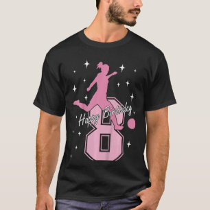 Camiseta Jovens jogando futebol de 8 anos