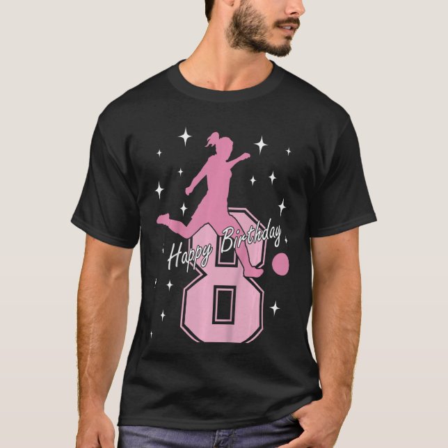 Camiseta Jovens jogando futebol de 8 anos (Frente)