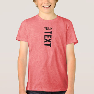 Camiseta Jovens Meninos Meninas Unisex Online Compra Vermel