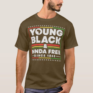 Camiseta Jovens negros e meio livres desde 1865, 19 de junh