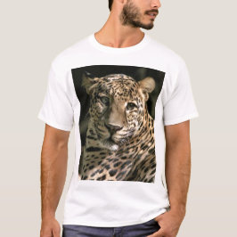 Camiseta Jovens Presentes de Arte de Leopardo