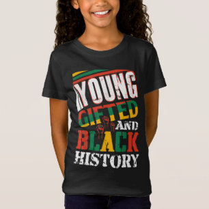 Camiseta Jovens Presentes E História Negra