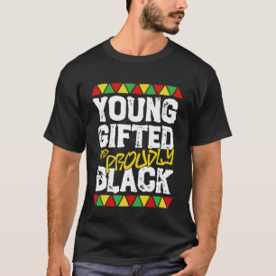 Camiseta Jovens Superdotados e Mês da História Negra Menino
