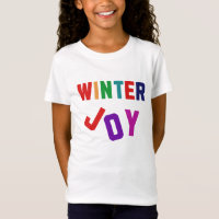 Joy de inverno - Letras Coloridas Cozinhas