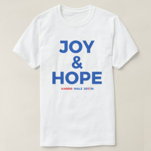 Camiseta Joy e Hope - Harris Walz 2024