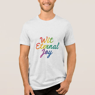 Camiseta Joy Eterno - Arte Típica Arco-Íris