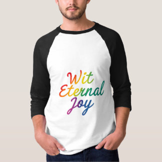Camiseta Joy Eterno - Arte Típica Arco-Íris