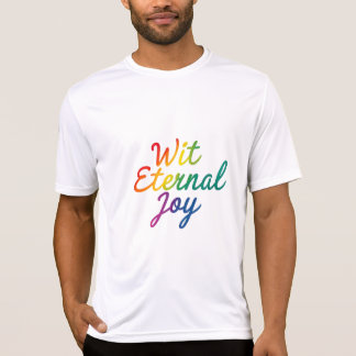 Camiseta Joy Eterno - Arte Típica Arco-Íris