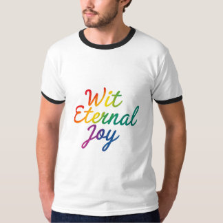 Camiseta Joy Eterno - Arte Típica Arco-Íris