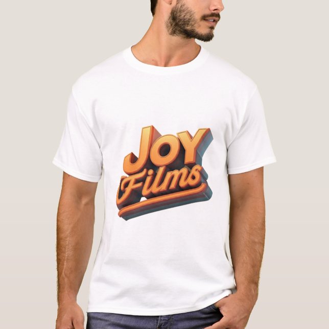 Camiseta Joy Films Logotipo 3D (Frente)