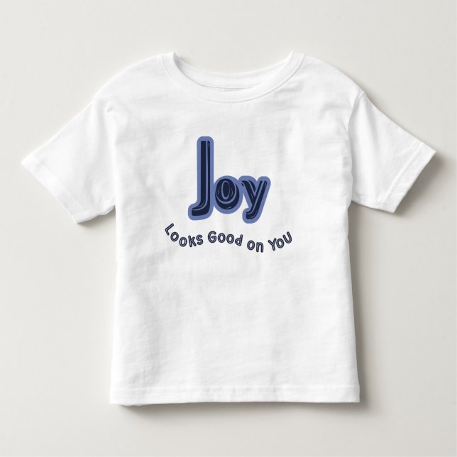 Camiseta Joy Looks Good on You (Frente)