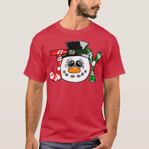 Camiseta Joy Snowman de Natal