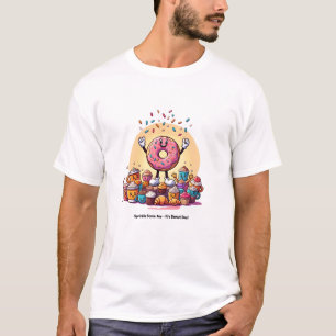Camiseta Joy Sprinkle: Dia da Rosquinha Irresistível